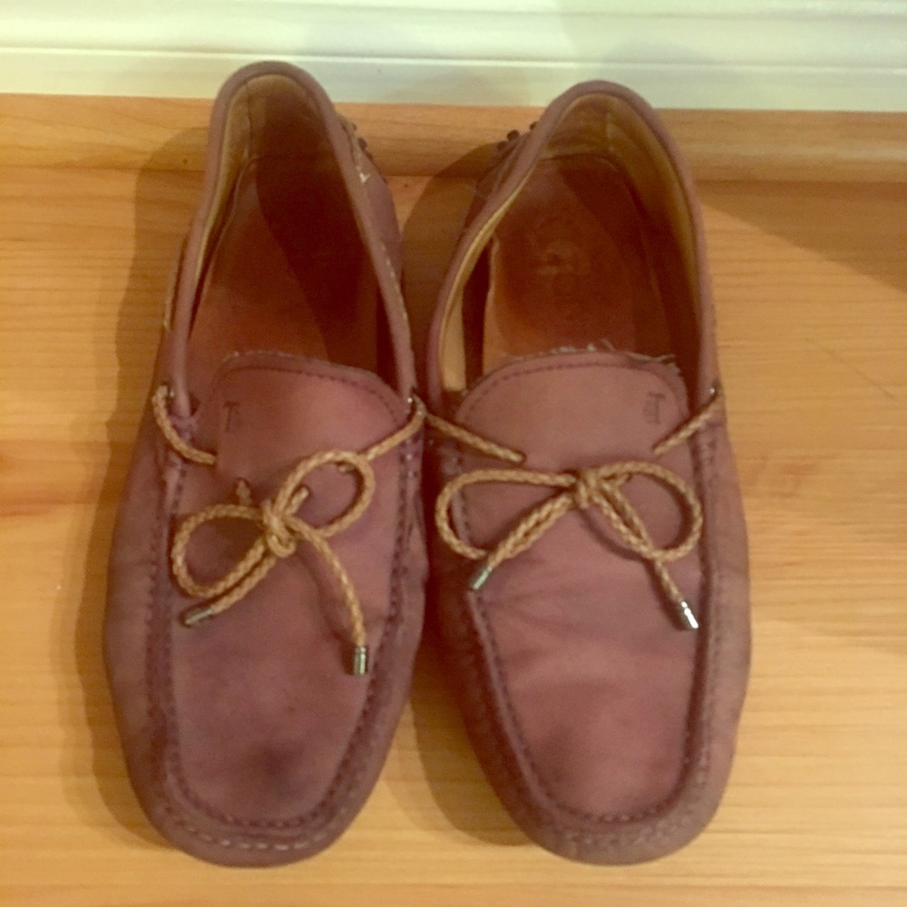 Tods driving loafers size 7 men’s